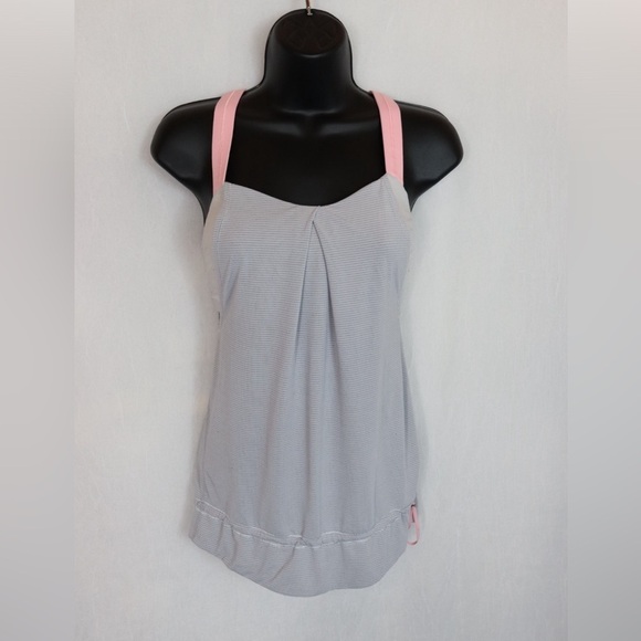 LULULEMON Rest Less Tank Heathered Light Grey - Picture 2 of 13